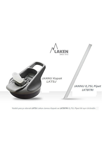 Laken Jannu LKTN2VC Tritan 0.75 L Yeşil Şişe