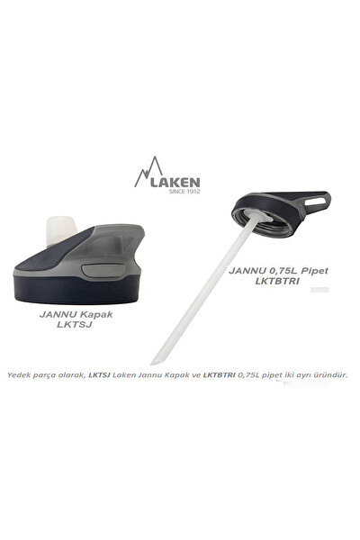 Laken Jannu LKTN2VC Tritan 0.75 L Yeşil Şişe