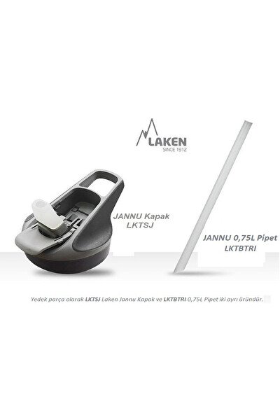 Laken Jannu LKTN2AC 0.75 L Tritan Mavi Şişe
