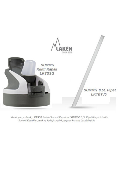Laken Summit LKTS5A 0.50 L Paslanmaz Çelik Mavi Termo Şişe