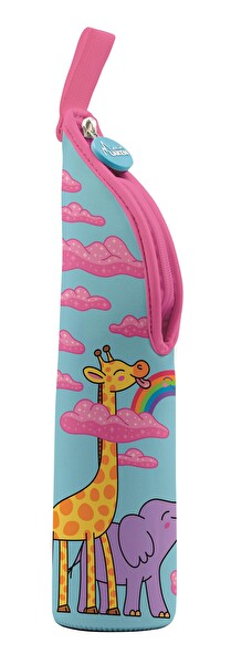 Laken LKL1800.05SW 0.50 L Çelik Sweet Mavi Kılıflı Gri Termos