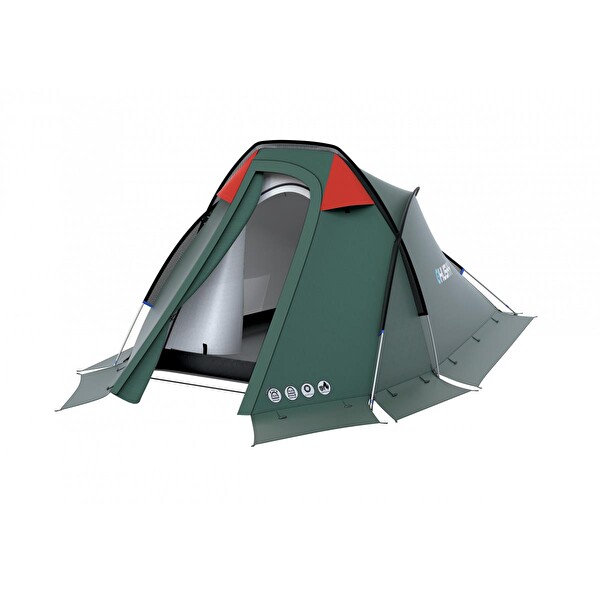 Husky Flame 2 Kişilik Yeşil Çadır