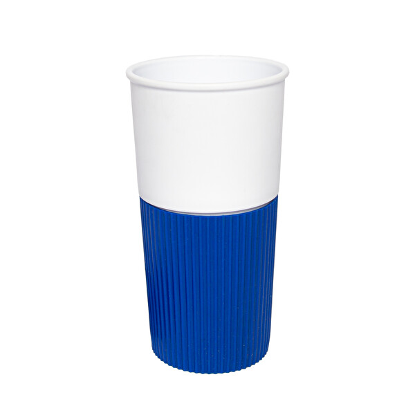 Anemoss Marine Yelken 450 ML Plastik Mavi-Beyaz Mug