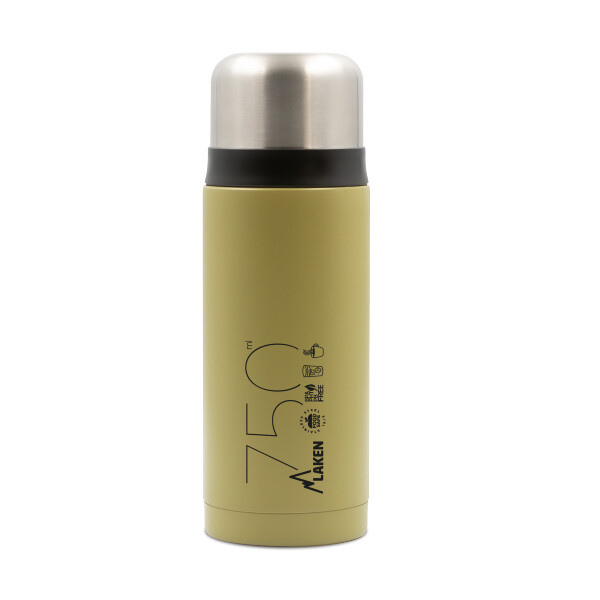 Laken LK1875K 0.75 L Paslanmaz Çelik Thermo Flask Haki Termos
