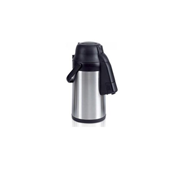 Cooker CKR-2008 3.5 L Pompalı Çelik Siyah Termos