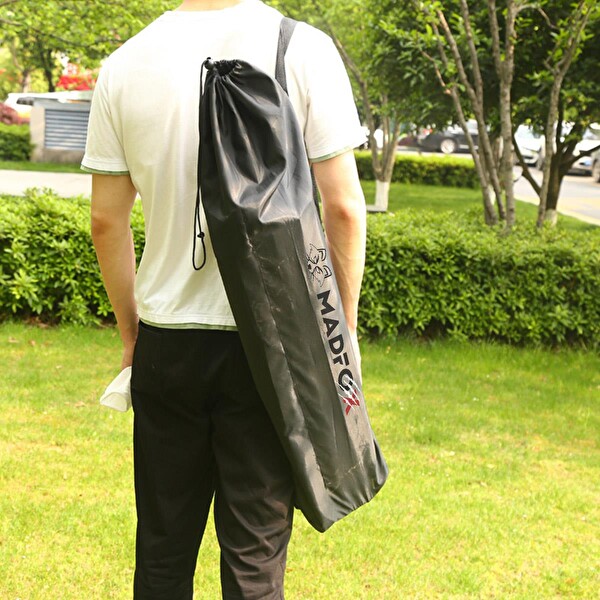 Madfox Skylite 70x70x47/70 CM Yükseklik Ayarlı Katlanır Koyu Gri Kamp Masası