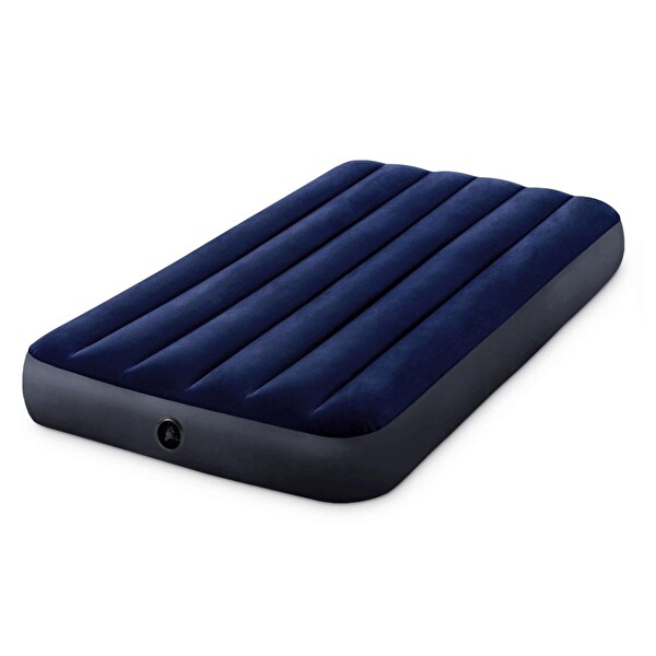Intex Fiber-Tech Dura-Beam 99x191x25 CM Lacivert Kamp Yatağı