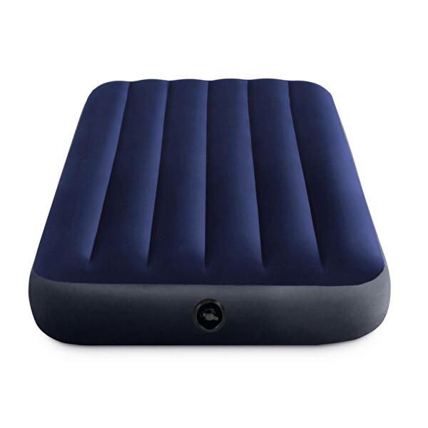 Intex Fiber-Tech Dura-Beam 99x191x25 CM Lacivert Kamp Yatağı