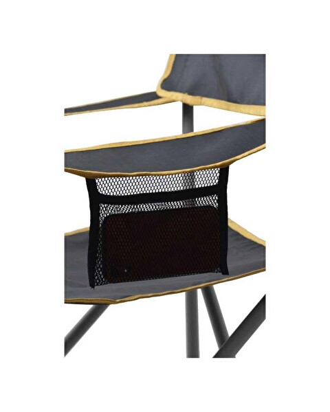 Campout Gala Katlanır Siyah Kamp Sandalyesi