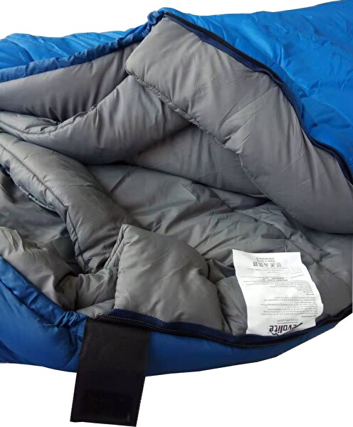 Evolite Dreamer Ultralight -32 Derece Sol Mavi Uyku Tulumu