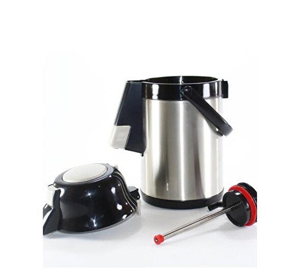 Cooker CKR2007 2.5 L Pompalı Çelik Siyah Termos