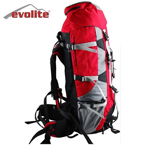 Evolite Highlander 65 L Kırmızı Sırt Çantası