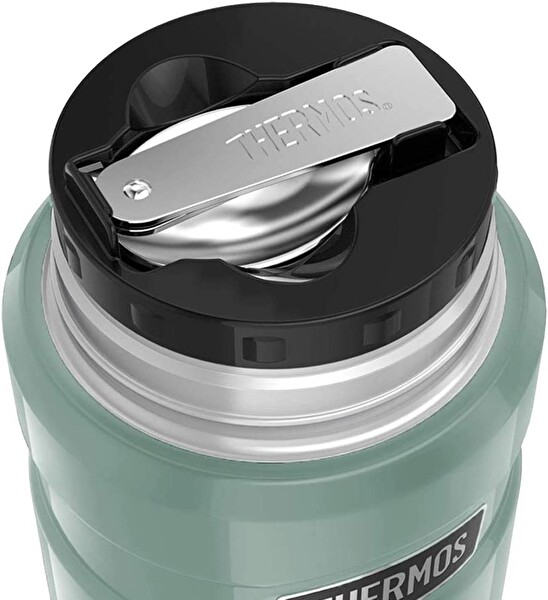 Thermos SK 3000 470 ML Çelik Açık Mavi Yemek Termosu