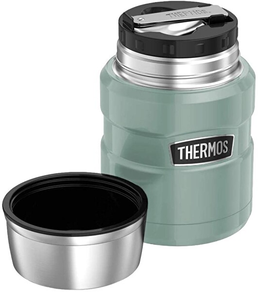 Thermos SK 3000 470 ML Çelik Açık Mavi Yemek Termosu