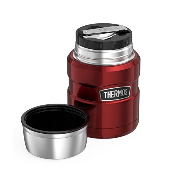 Thermos SK 3000 470 ML Çelik Kırmızı Yemek Termosu