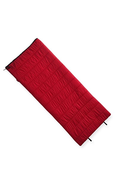 Naturecamp Oga 200 Plus -5 Derece Birleşebilir Yastıklı Kırmızı Uyku Tulumu