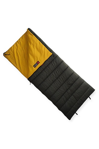 Naturecamp Oga 350 Plus -15 Derece Birleşebilir Yastıklı Long Haki Uyku Tulumu