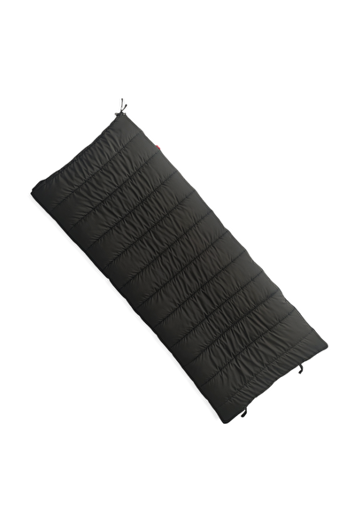 Naturecamp Oga 350 -15 Derece Birleşebilir Long Yastıklı Siyah Askeri Uyku Tulumu