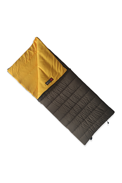 Naturecamp Oga 350 -15 Derece Long Yastıklı Kahverengi Uyku Tulumu