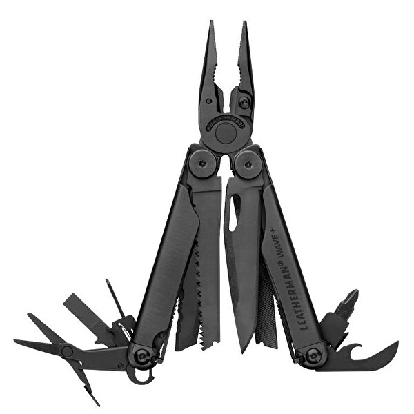 Leatherman Wave Plus Stainless Siyah Fonksiyonel Çakı