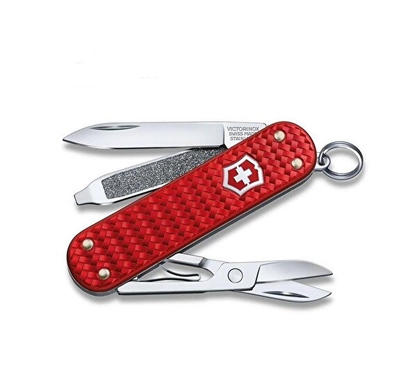 Victorinox 0.6221.401G SD 58 MM Alox Kırmızı Çakı