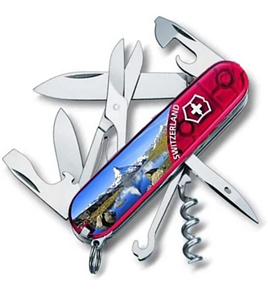 Victorinox 1.3703.TE2B1 Climber Alp Dağı Desenli Çakı