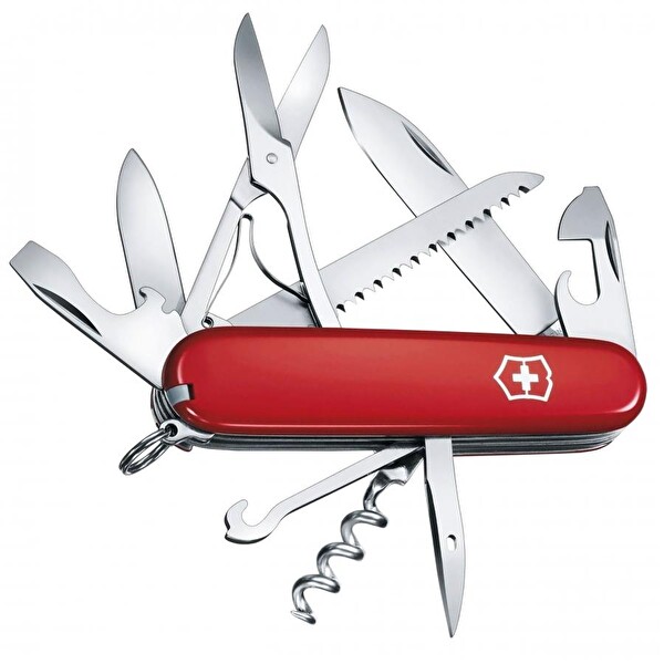 Victorinox Huntsman 1.3713 91 MM 15F Kırmızı İsviçre Çakısı