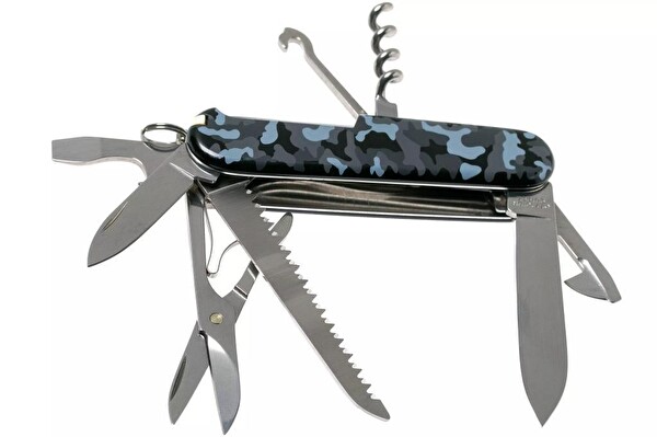 Victorinox Huntsman 1.3713.942 91 MM 15F Kamuflaj İsviçre Çakısı