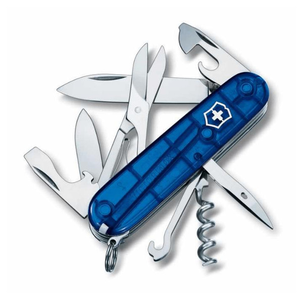 Victorinox Climber 1.3703.T2 Şef 91 MM 14F Mavi İsviçre Çakısı