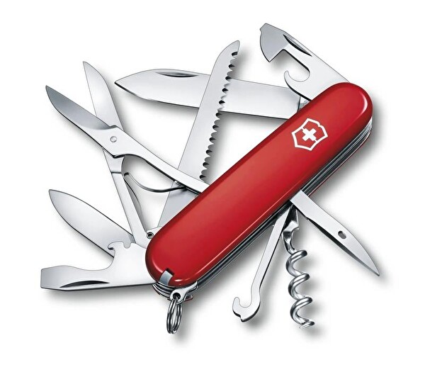 Victorinox Huntsman 1.3713.B1 91MM 15F Kırmızı İsviçre Çakısı