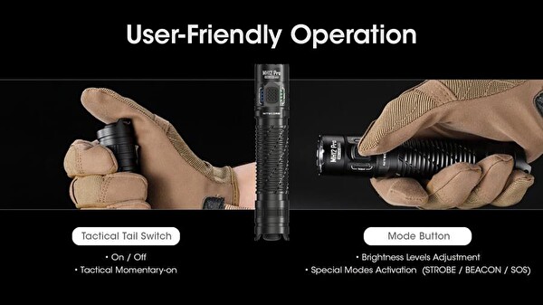 Nitecore MH12 Pro 3300 Lümen El Feneri