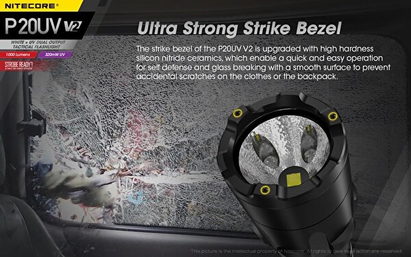 Nitecore P20UV V2 1000 Lümen El Feneri