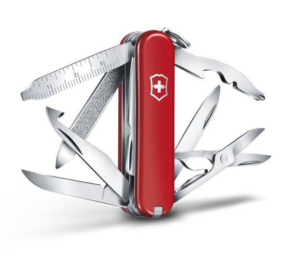 Victorinox Minichamp 0.6385 58MM 18F Kırmızı İsviçre Çakısı