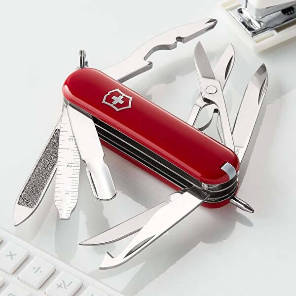 Victorinox Minichamp 0.6385 58MM 18F Kırmızı İsviçre Çakısı