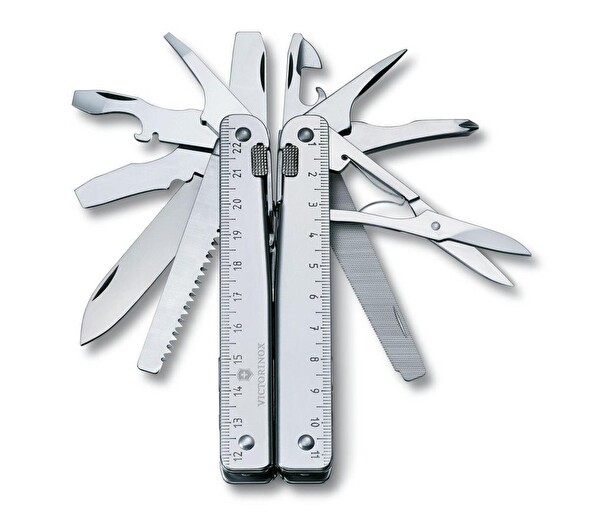 Victorinox Swisstool X Plus 3.0338.L Deri Kılıflı Penseli Çakı