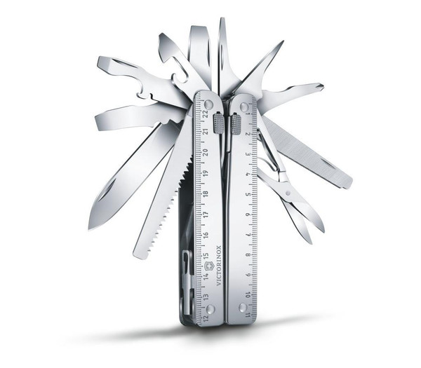 Victorinox Swisstool X Plus 3.0338.L Deri Kılıflı Penseli Çakı