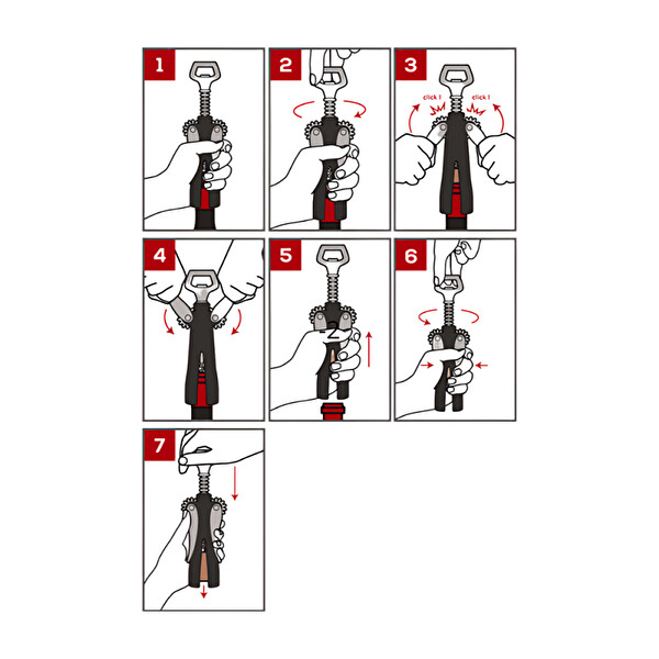 Peugeot Souverain Two Lever 20 CM Tirbuşon