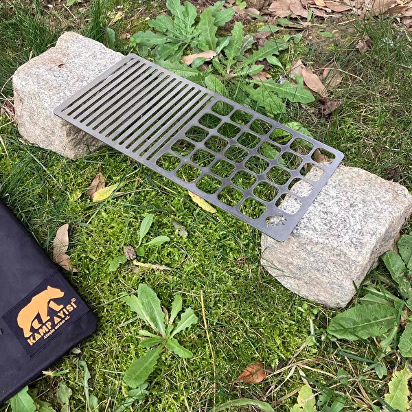 Kamp Ayısı DuoWire Dikdörtgen Bushcraft Izgara Teli