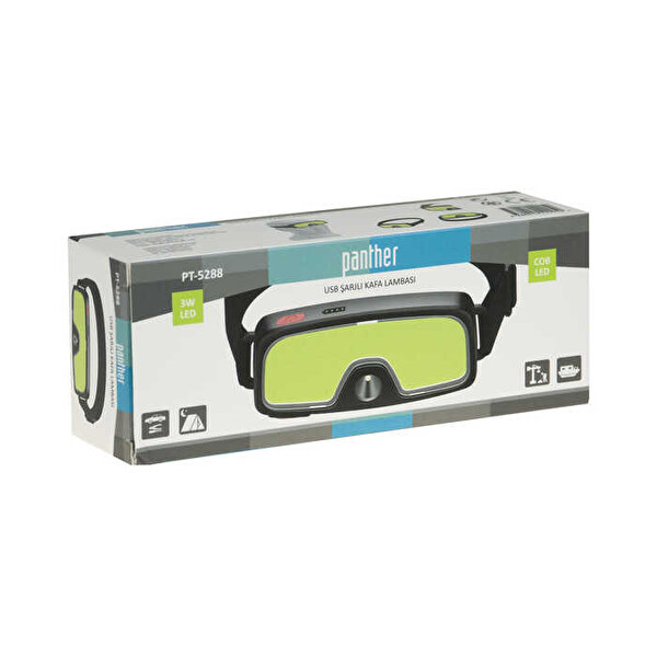 Panther PT-5288 1000 Lümen COB LED Kafa Lambası