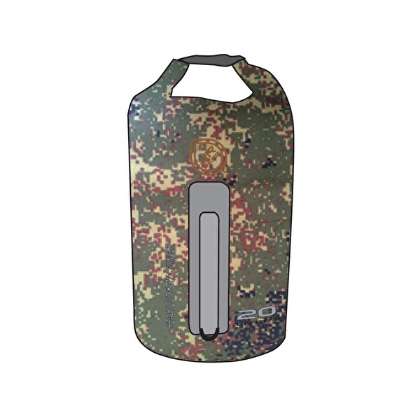 JR Gear Heavy Duty Dry Cylinder Su Geçirmez 30 L Yeşil Çanta