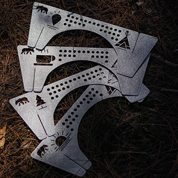 Kamp Ayısı OttomanFire Bushcraft Jel Yakıtlı Osmanlı Ocağı