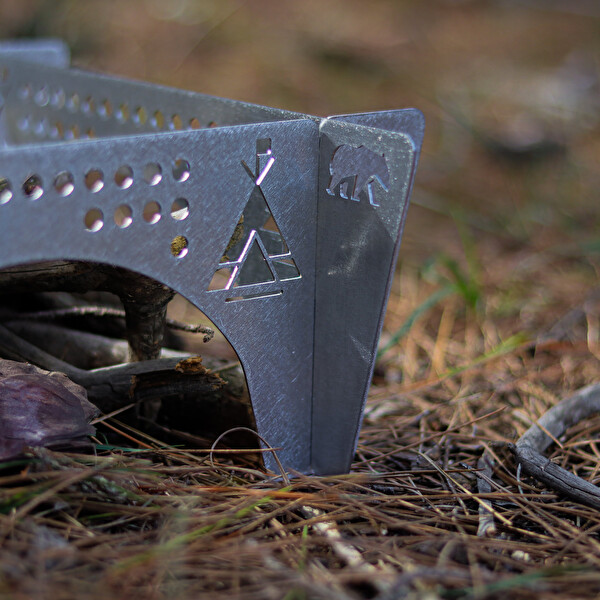 Kamp Ayısı OttomanFire Bushcraft Jel Yakıtlı Osmanlı Ocağı