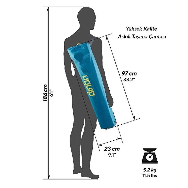 Uquip 244038 Roxy Yüksek Konforlu Takviyeli Katlanır Kamp Sandalyesi