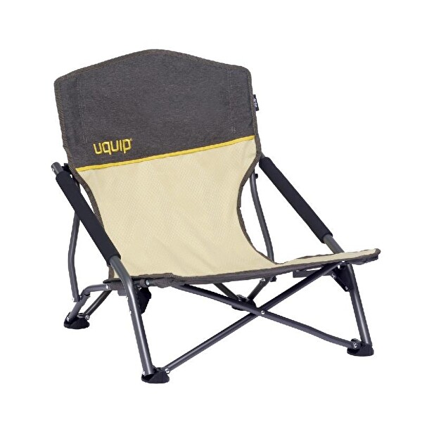 Uquip 244039 Sandy Boulder Yüksek Konforlu Takviyeli Katlanır Plaj ve Kamp Sandalyesi