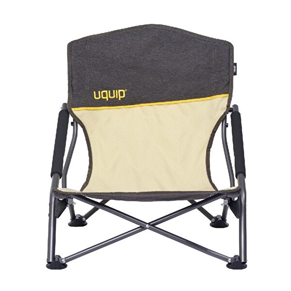 Uquip 244039 Sandy Boulder Yüksek Konforlu Takviyeli Katlanır Plaj ve Kamp Sandalyesi