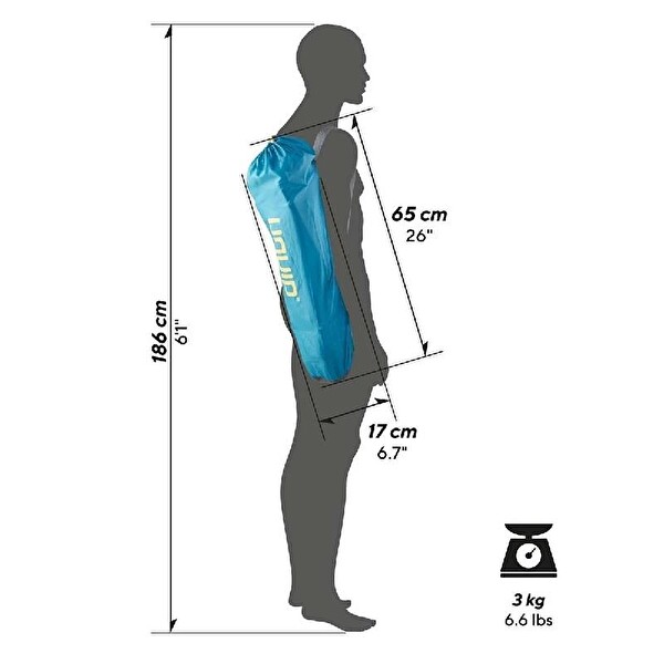 Uquip 244039 Sandy Boulder Yüksek Konforlu Takviyeli Katlanır Plaj ve Kamp Sandalyesi