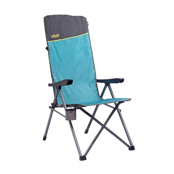 Uquip 244037 Justy Boulder XL 3 Pozisyonlu Konforlu Katlanır Kamp Sandalyesi