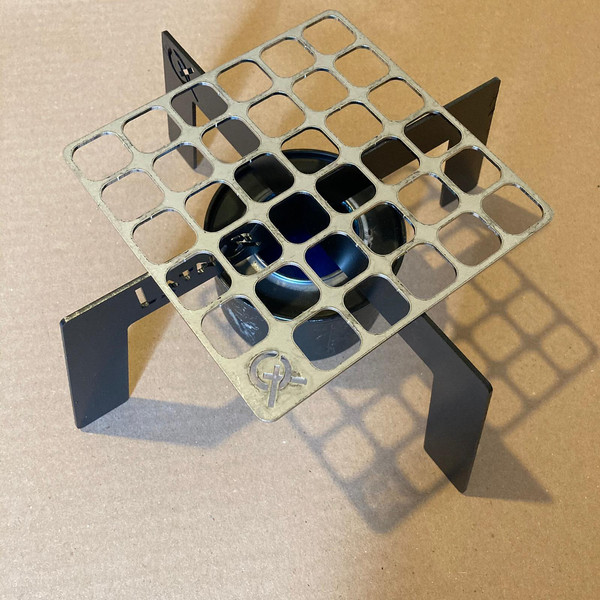Çınar Extreme 23 CM Latnox OX Pratik Metal Ateş Üstü Kamp Izgarası Ocağı