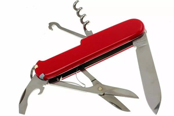 Victorinox Compact 1.3405 91MM 15F Kırmızı İsviçre Çakısı