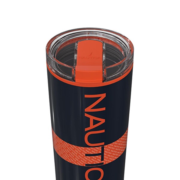 Nautica NTM02 Sport Paslanmaz Çelik 650 ML Navy Turuncu Termos
